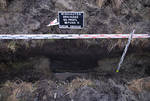 fig. 2: One of the pits in the ditch